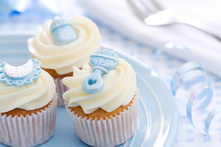 Gebakjes / Babyshower bedankjes